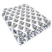 Cotton Hand Block Print Sanganeri Running Floral Fabric Voile